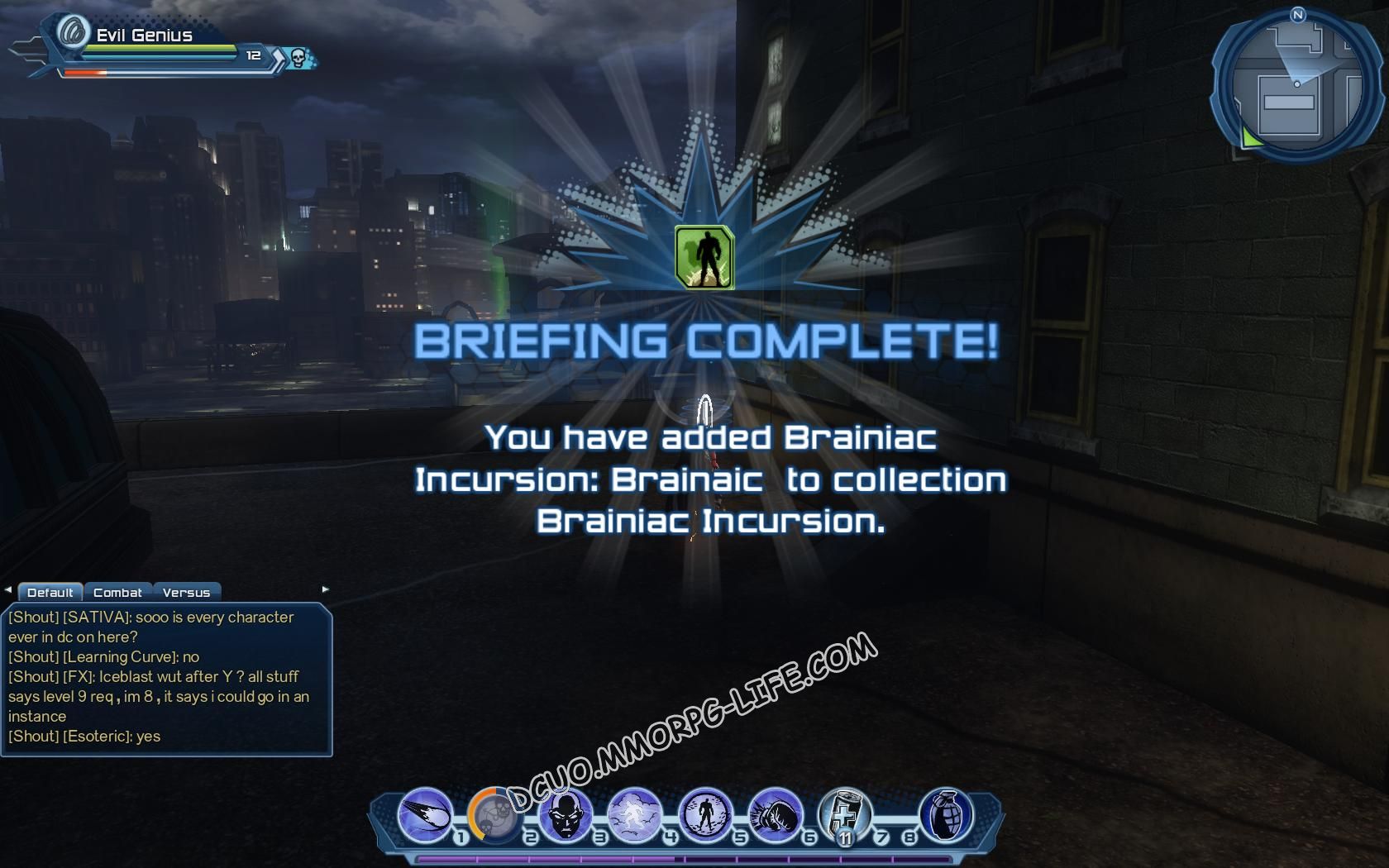 Briefing: Brainiac Incursion (Gotham/Burnley), step 4 Brainiac Incursion: Brainaic (2)  image 256 middle size