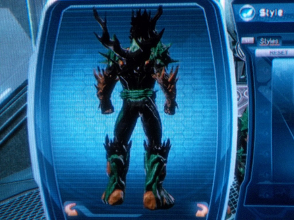Plant set male back