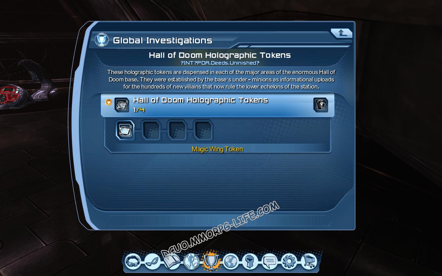 Investigation: Hall of Doom Holographic Tokens, step 1 Magic Wing Token  image 172 middle size