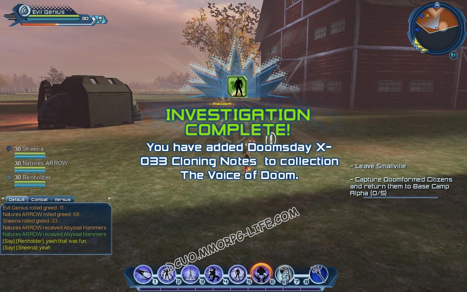 Investigation: The Voice of Doom, step 4 Doomsday X - 033 Cloning Notes  image 1639 middle size